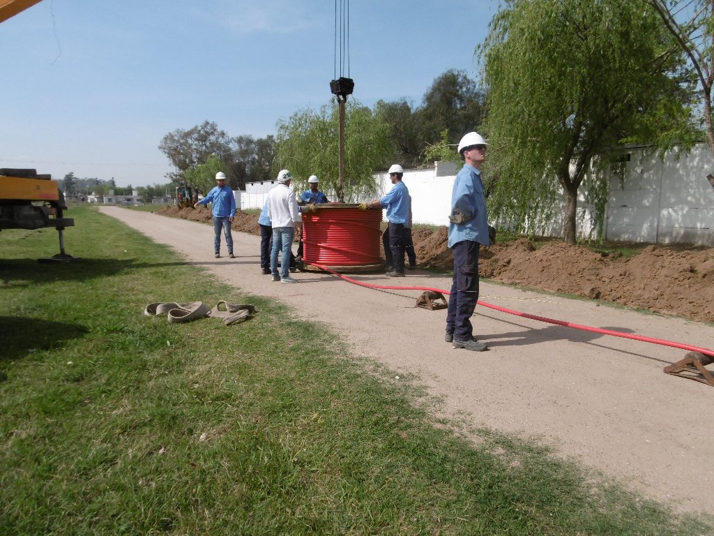En una semana aproximadamente comenzará a funcionar una estación móvil de electricidad provista por EPEC
