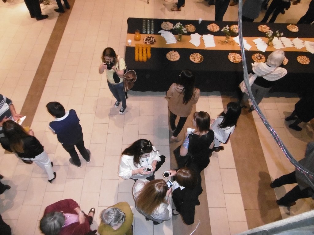 Colectividades: desayuno con instituciones -Imágenes