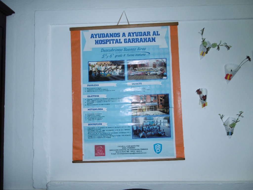 Campaña de las Tapitas de la Escuela José María Paz