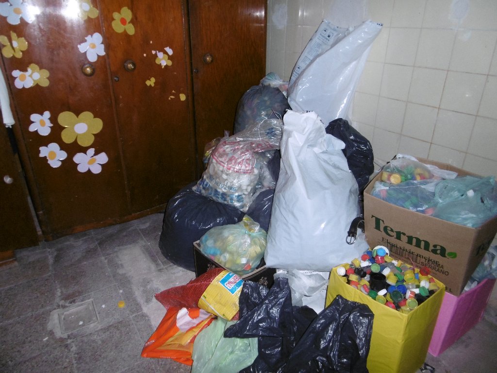 Campaña de las Tapitas de la Escuela José María Paz