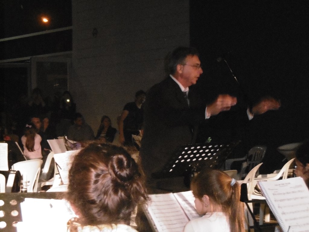 Concierto Sinfónico, tocando ando