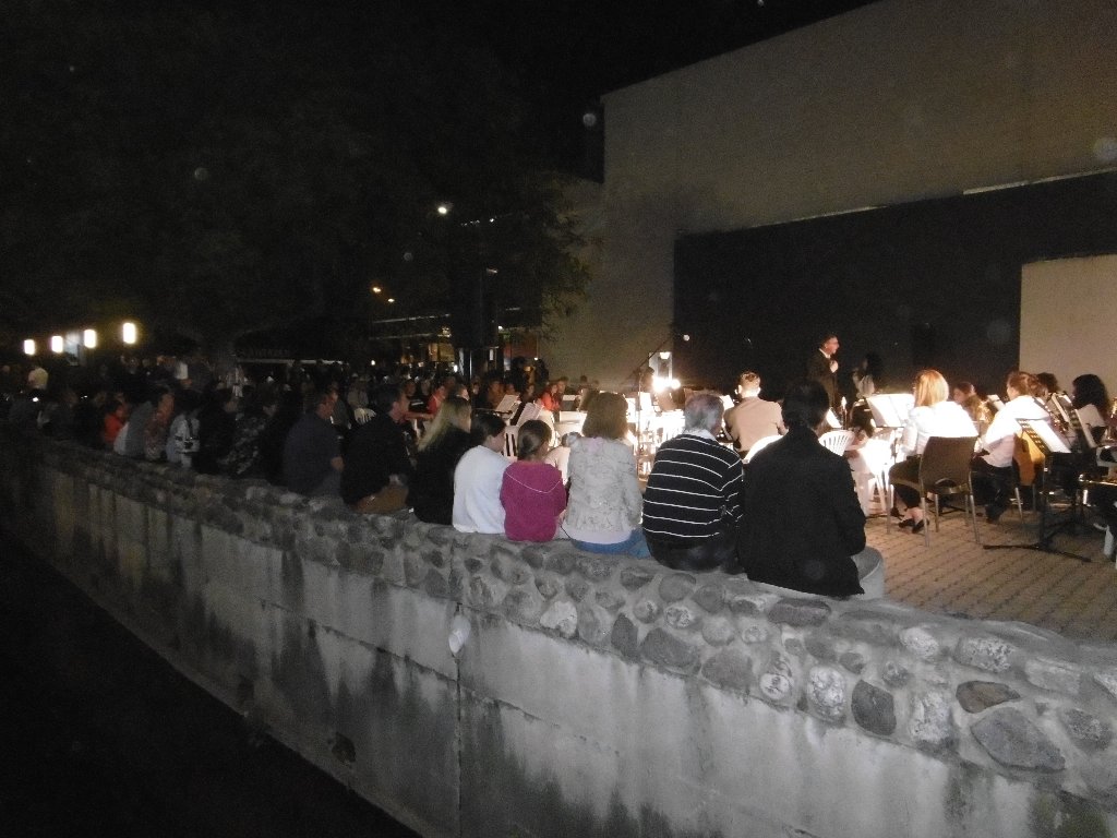 Concierto Sinfónico, tocando ando