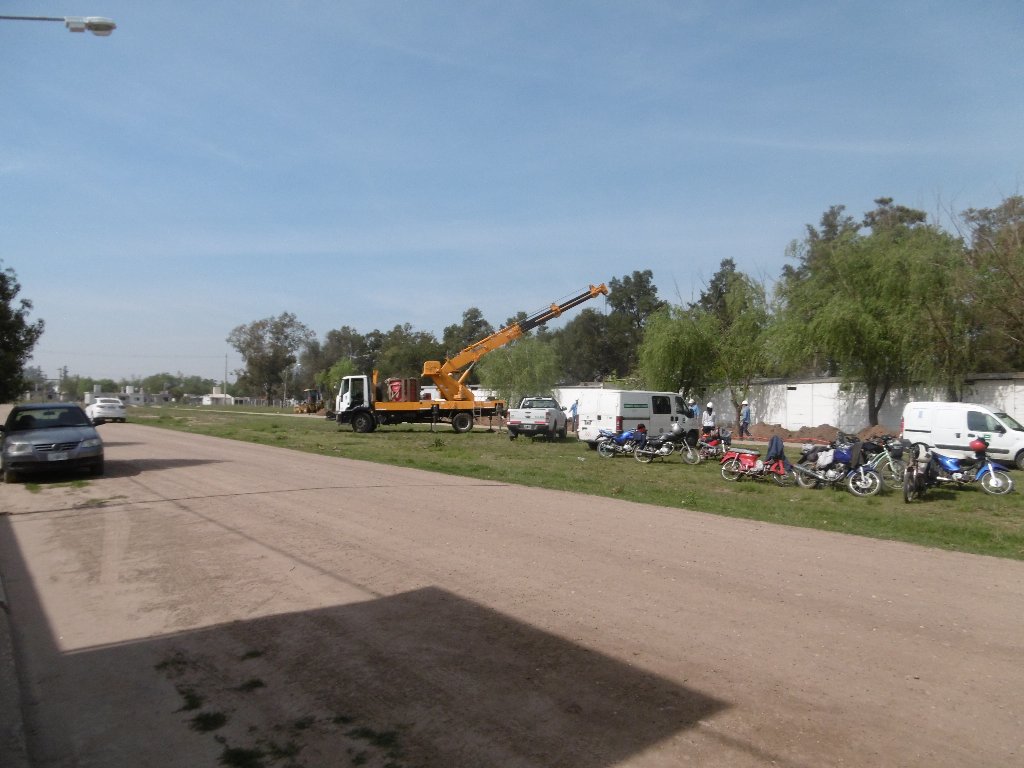En una semana aproximadamente comenzará a funcionar una estación móvil de electricidad provista por EPEC