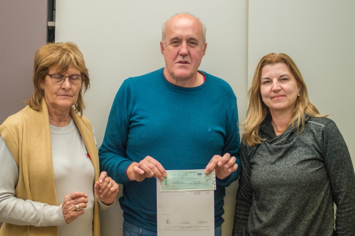 Entrega de fondos provenientes de las multas a tres instituciones