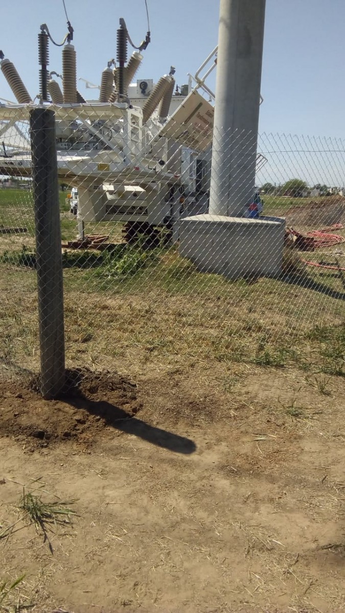 El próximo fin  de semana podrían conectar la estación eléctrica móvil con la Estación de Rebaje de Barrio Juan XXIII