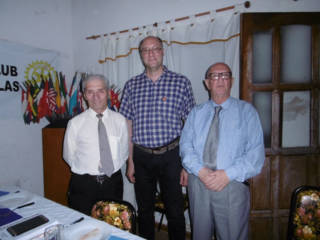 Ovidio Gallo y Luis Guerberoff, premios SATO del Rotary Club
