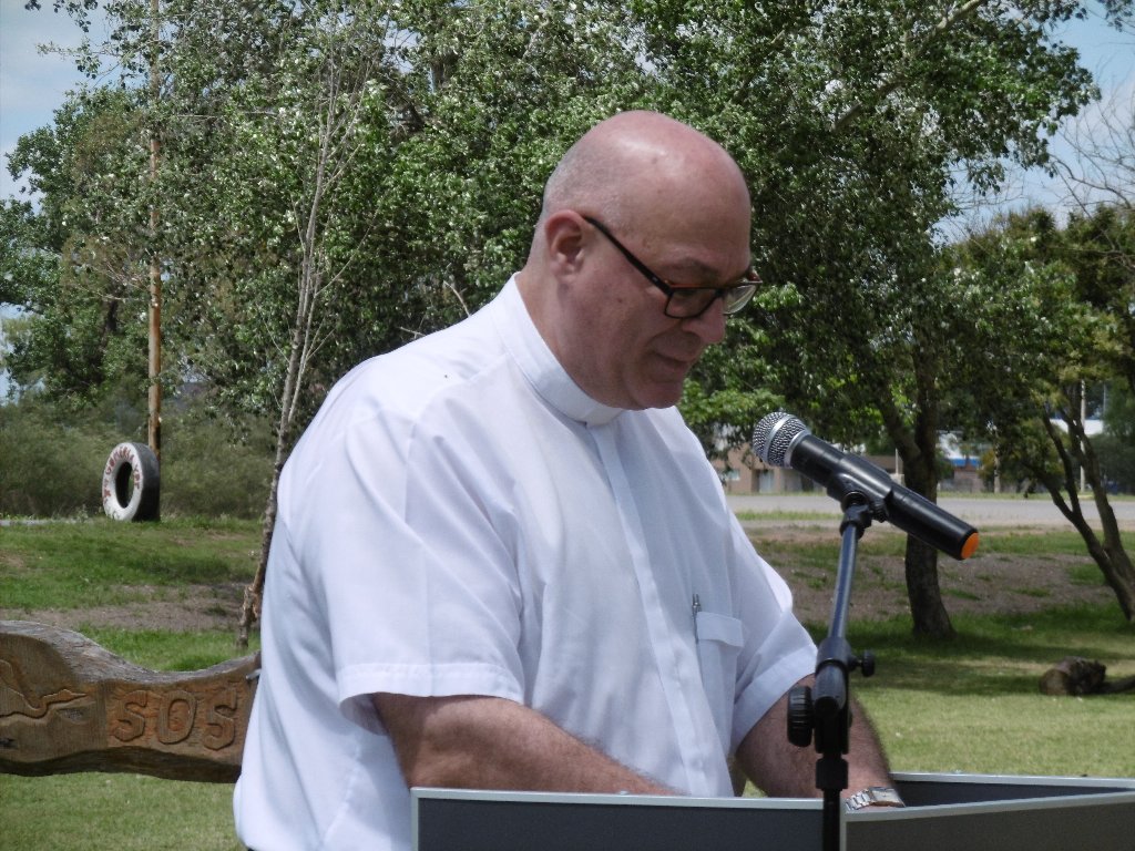 Inauguraron en el Paseo del Caminante una placa en honor a los Ex Combatientes de Malvinas
