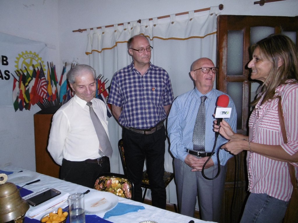 Ovidio Gallo y Luis Guerberoff, premios SATO del Rotary Club