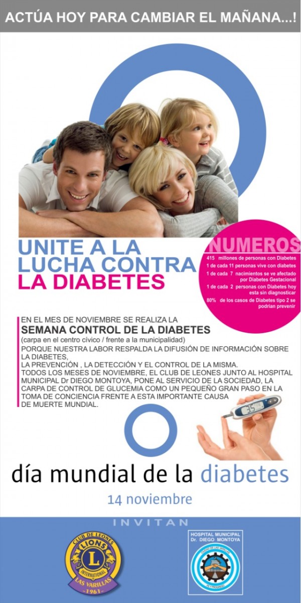 Campaña Anual de Prevención de Diabetes