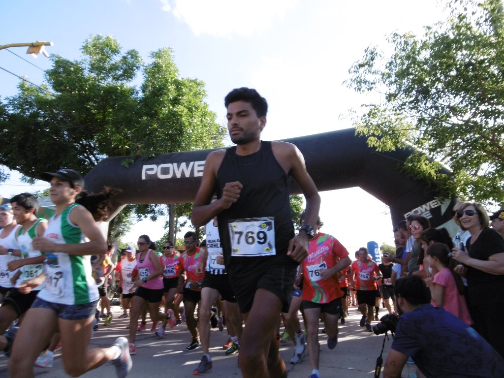 Marcos Caminos ganó la Maratón Solidaria por segundo año consecutivo