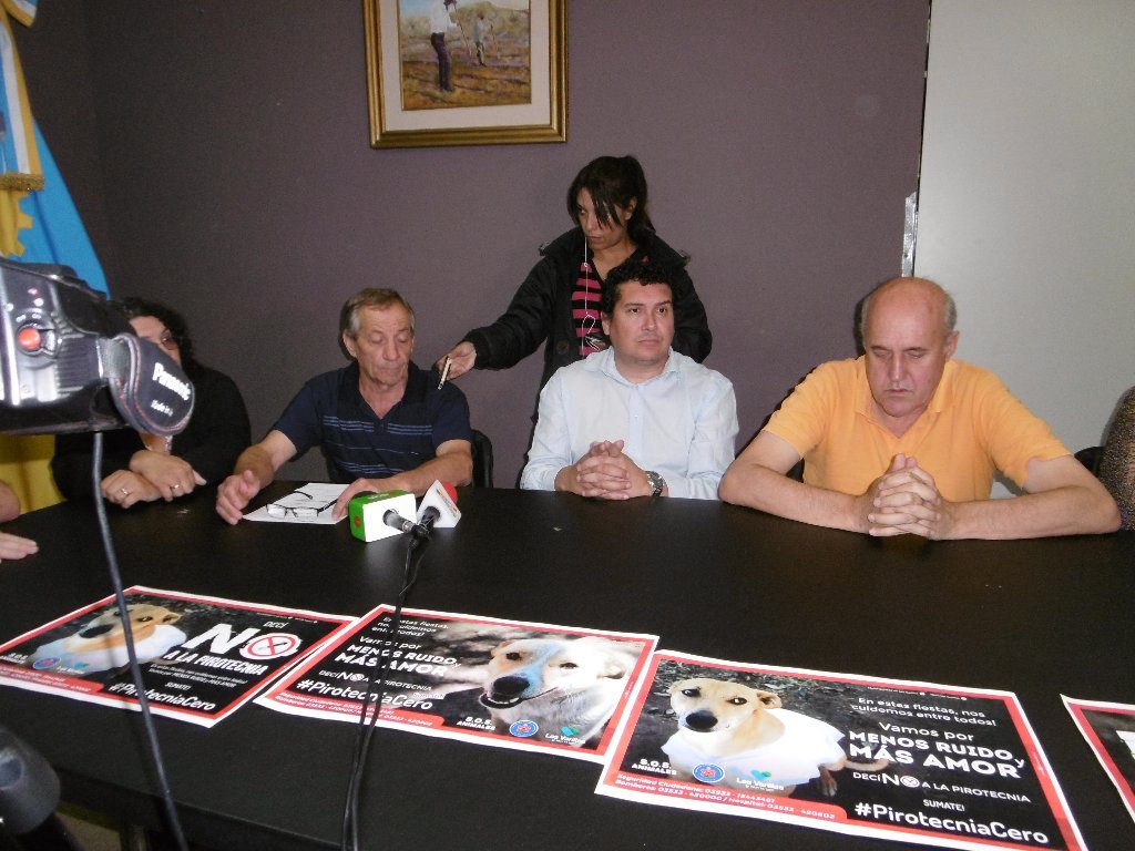 Presentaron  el Programa “Pirotecnia Cero”