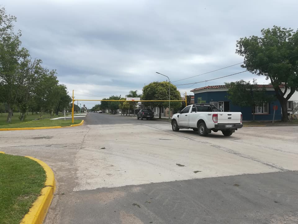 Instalaron arcos limitadores de altura en los bulevares de Alicia