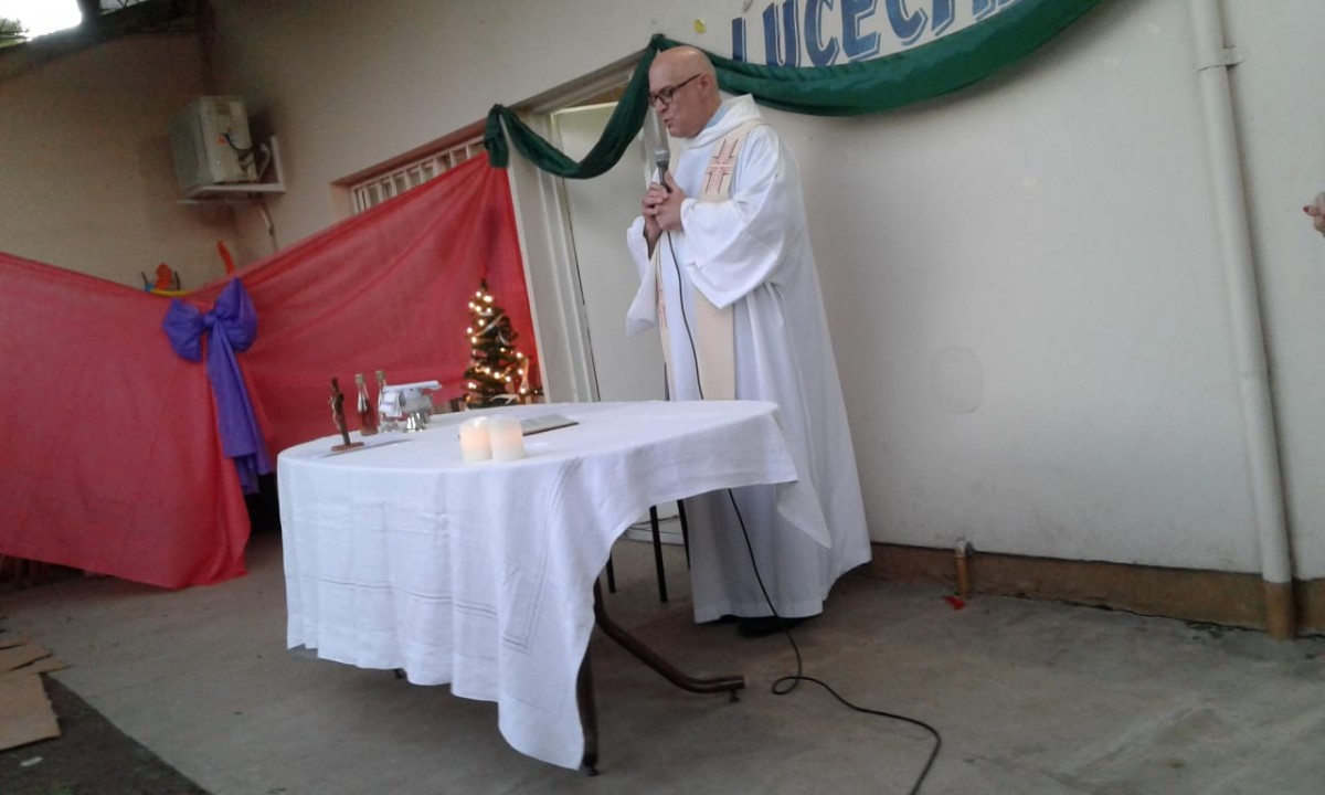 Misa de Cierre de Año en el Comedor Lucecita