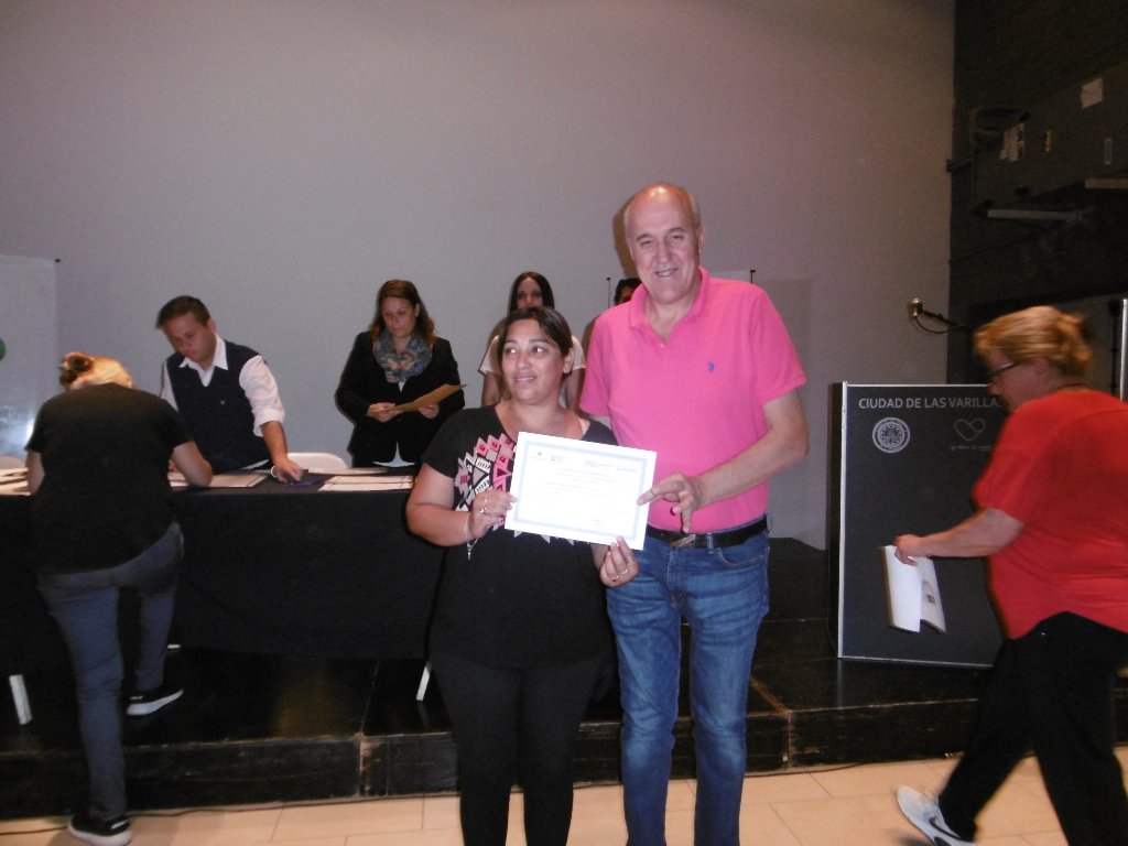 Entregaron microcréditos del Banco de la Gente en Las Varillas