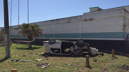 Accidente fatal en Pozo del Molle. Un muerto y cinco heridos, dos de ellos en estado delicado