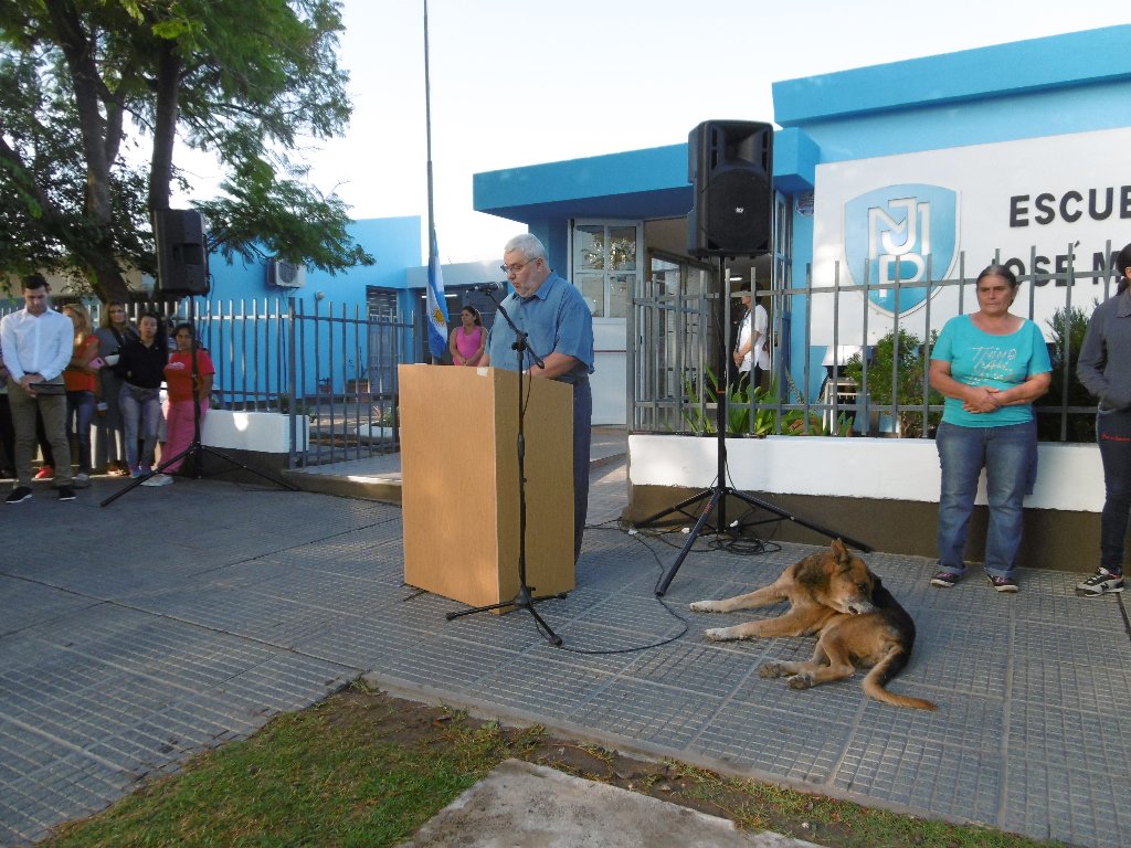 El Intendente inauguró el período lectivo escolar en la Escuela José María Paz