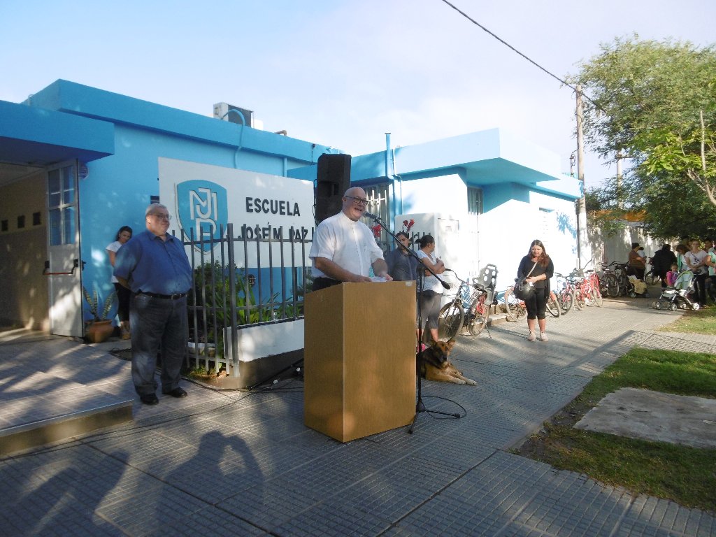 El Intendente inauguró el período lectivo escolar en la Escuela José María Paz