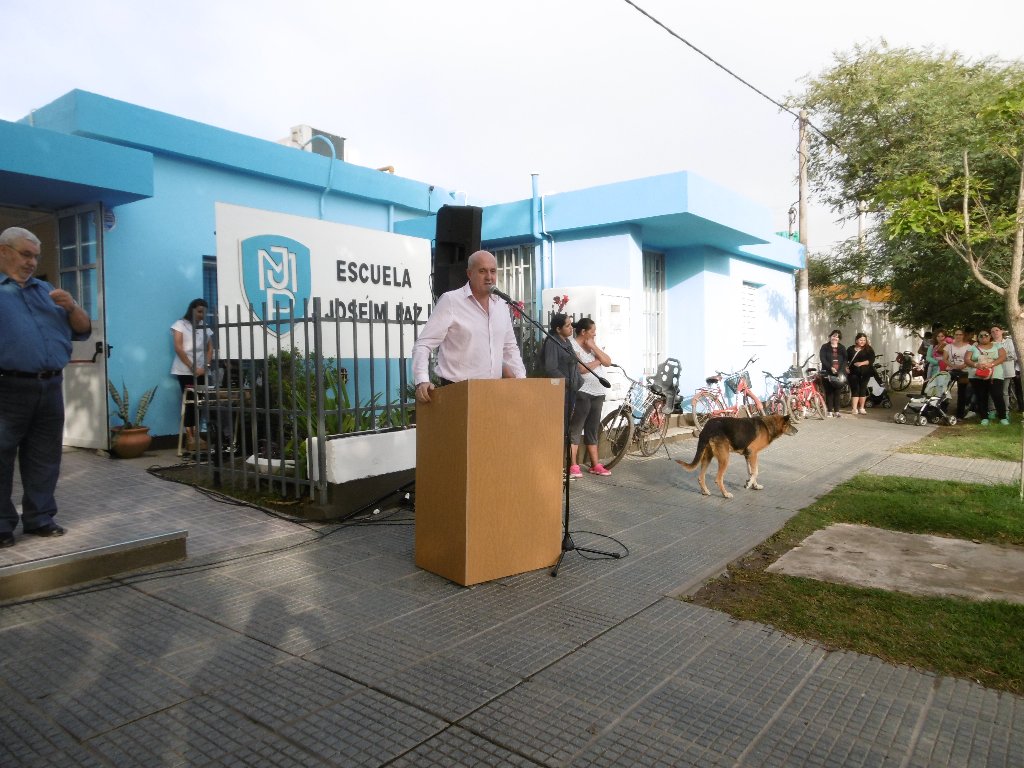 El Intendente inauguró el período lectivo escolar en la Escuela José María Paz