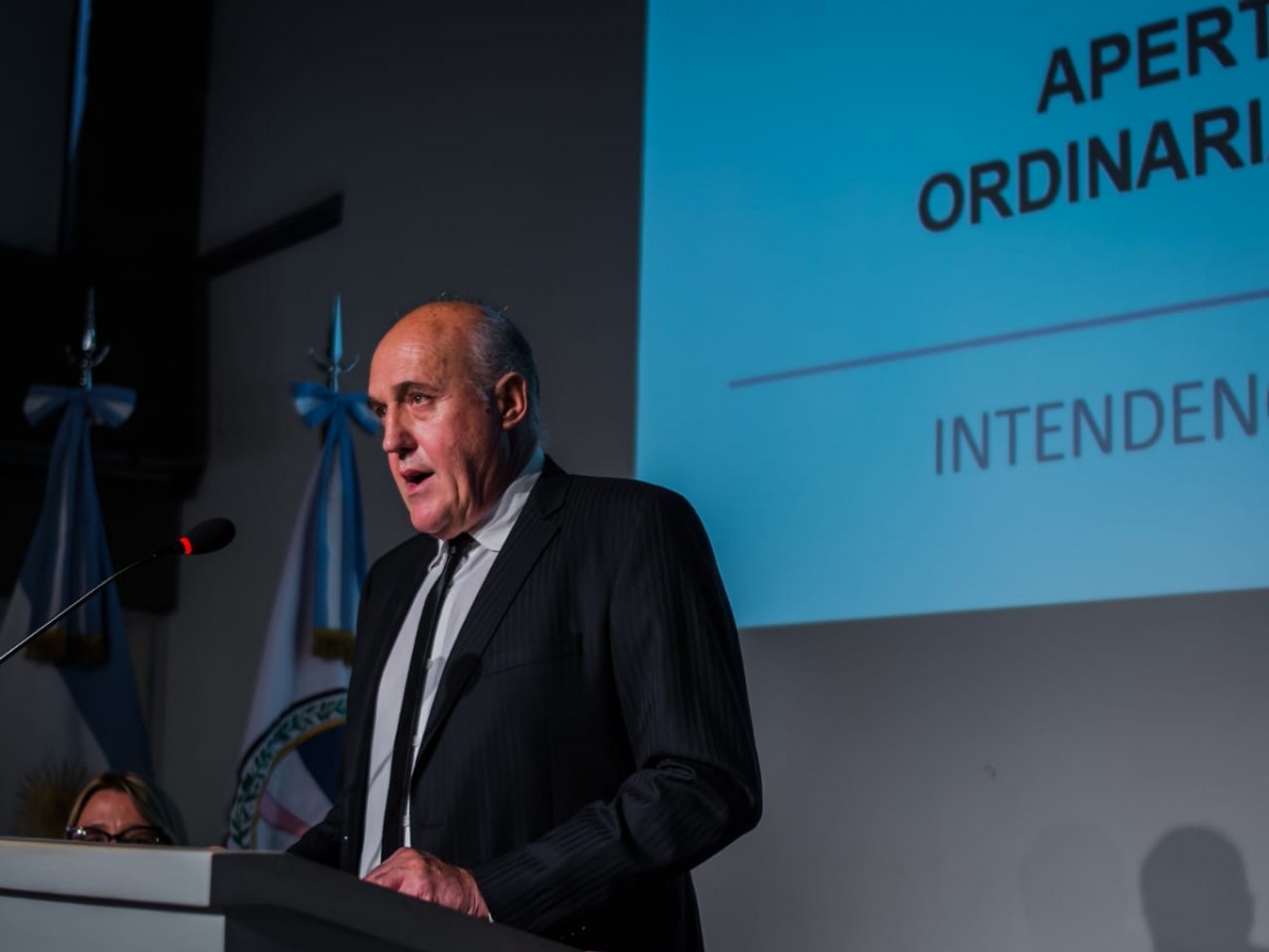 Discurso de apertura de sesiones del intendente Daniel Chiocarello