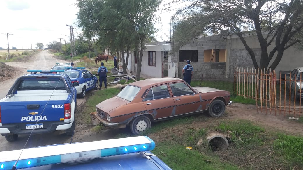 Un allanamiento con detenido en El Arañado y dos choques en Las Varillas