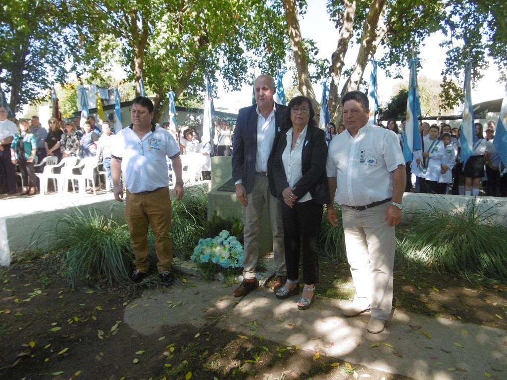 Emotivo acto por Malvinas en Las Varillas