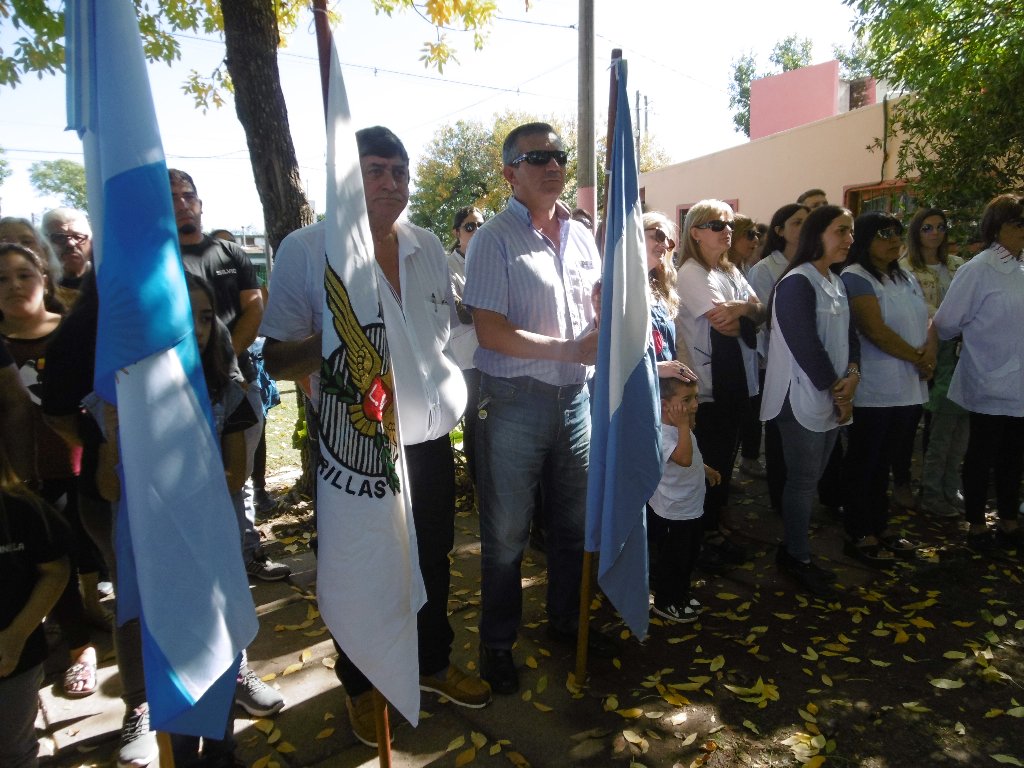Emotivo acto por Malvinas en Las Varillas