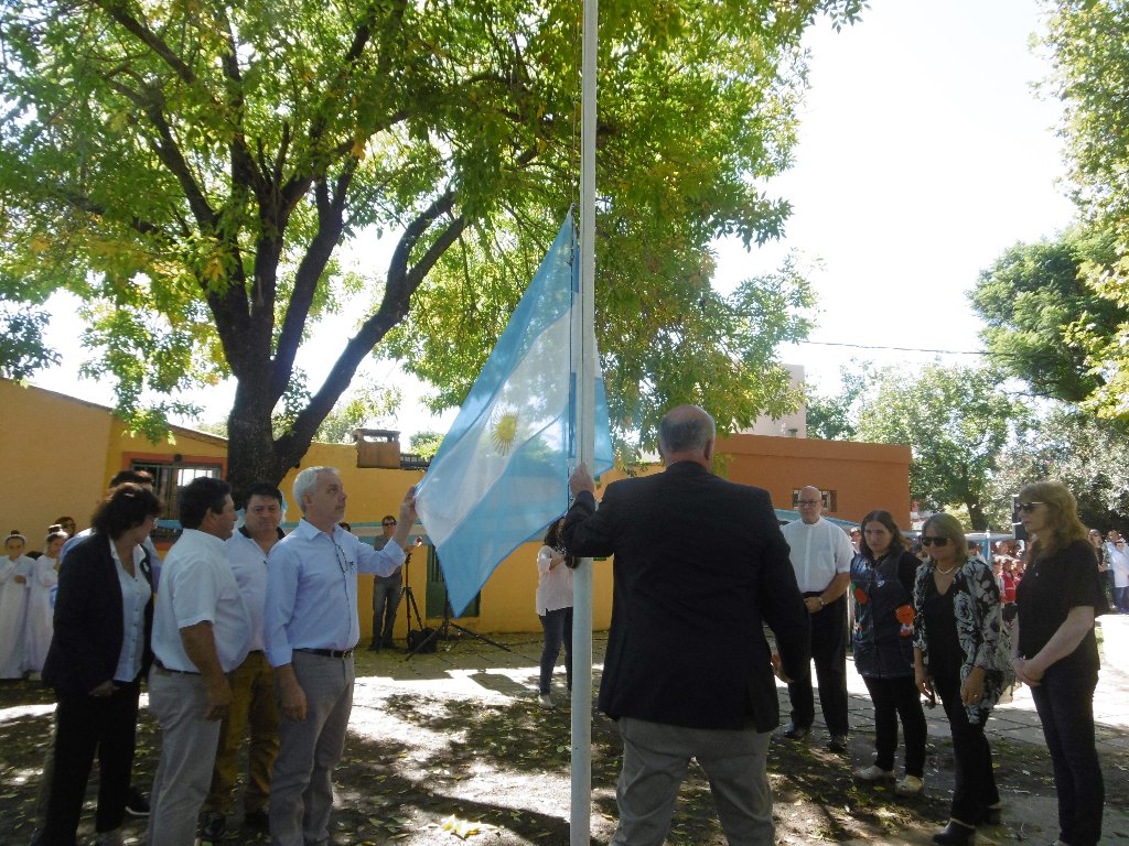 Emotivo acto por Malvinas en Las Varillas