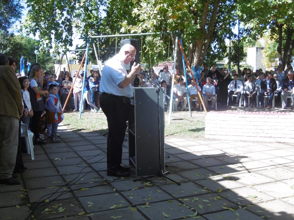 Emotivo acto por Malvinas en Las Varillas