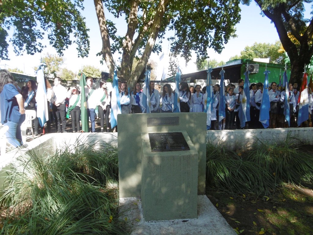 Emotivo acto por Malvinas en Las Varillas