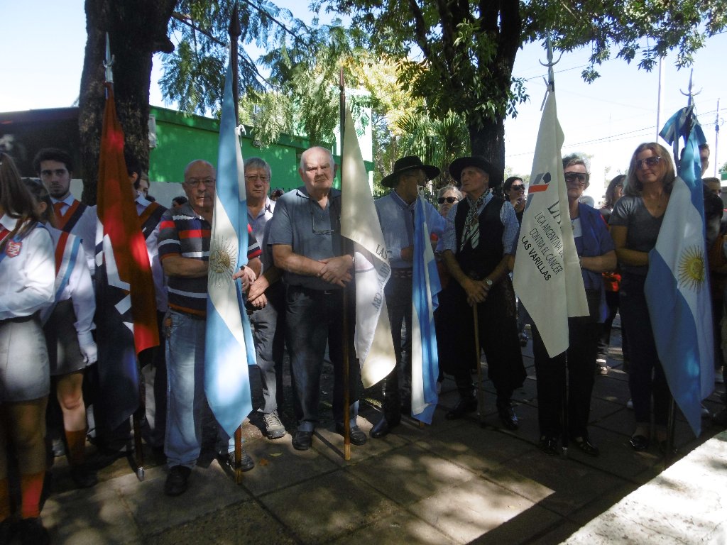 Emotivo acto por Malvinas en Las Varillas