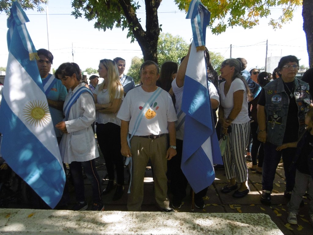 Emotivo acto por Malvinas en Las Varillas