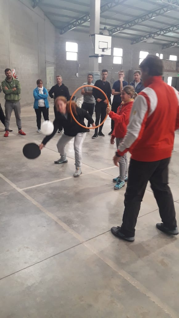 Dictaron capacitación para Tenis de Mesa