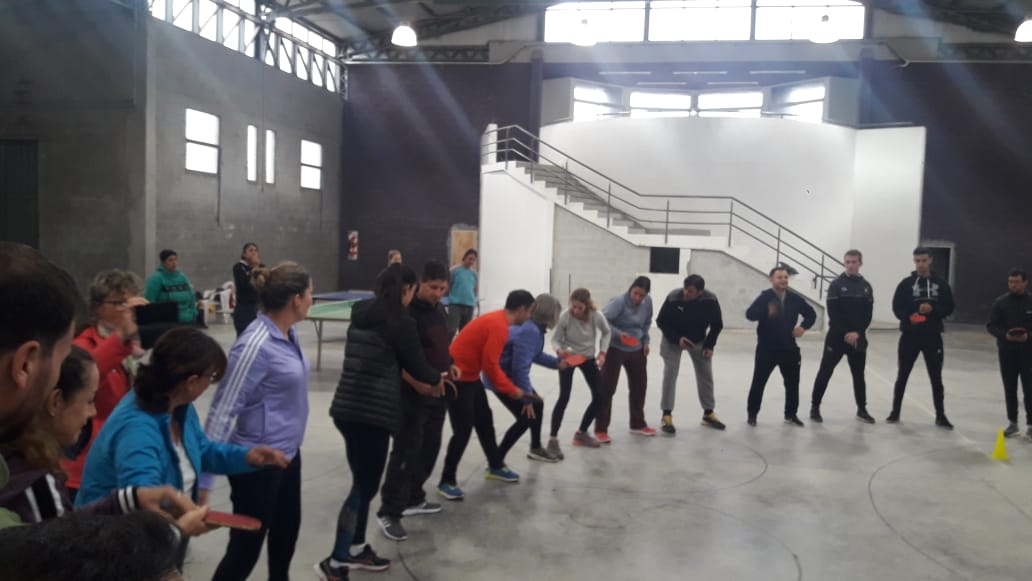 Dictaron capacitación para Tenis de Mesa
