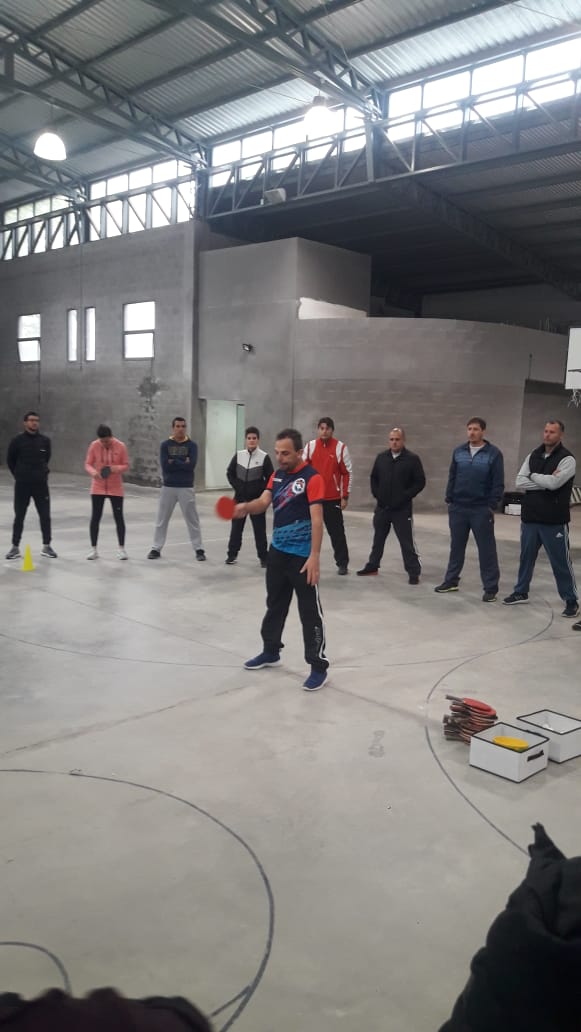 Dictaron capacitación para Tenis de Mesa