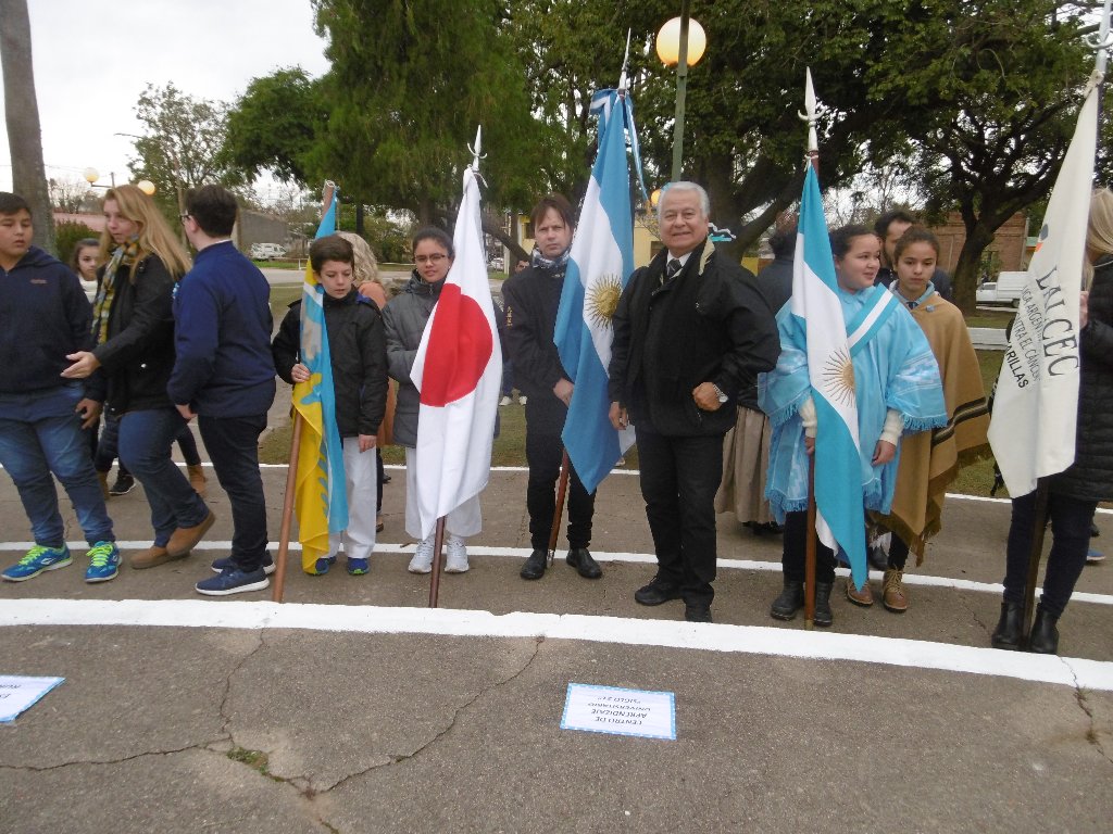 Evocación de la Revolución de Mayo en Las Varillas