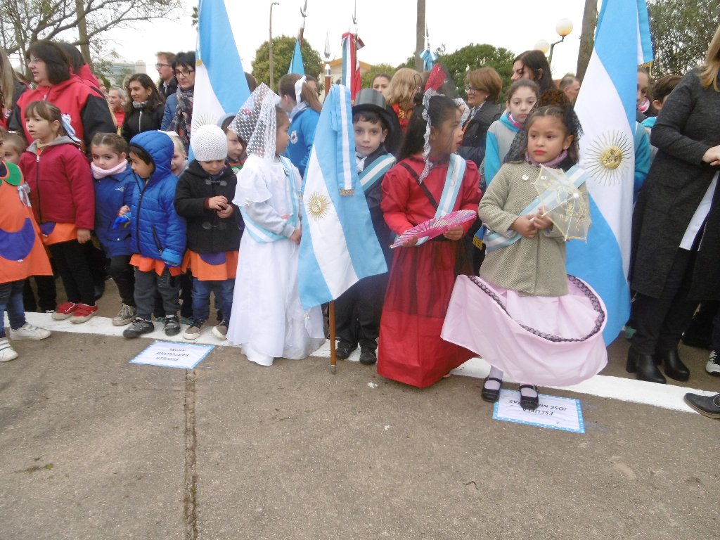 Evocación de la Revolución de Mayo en Las Varillas