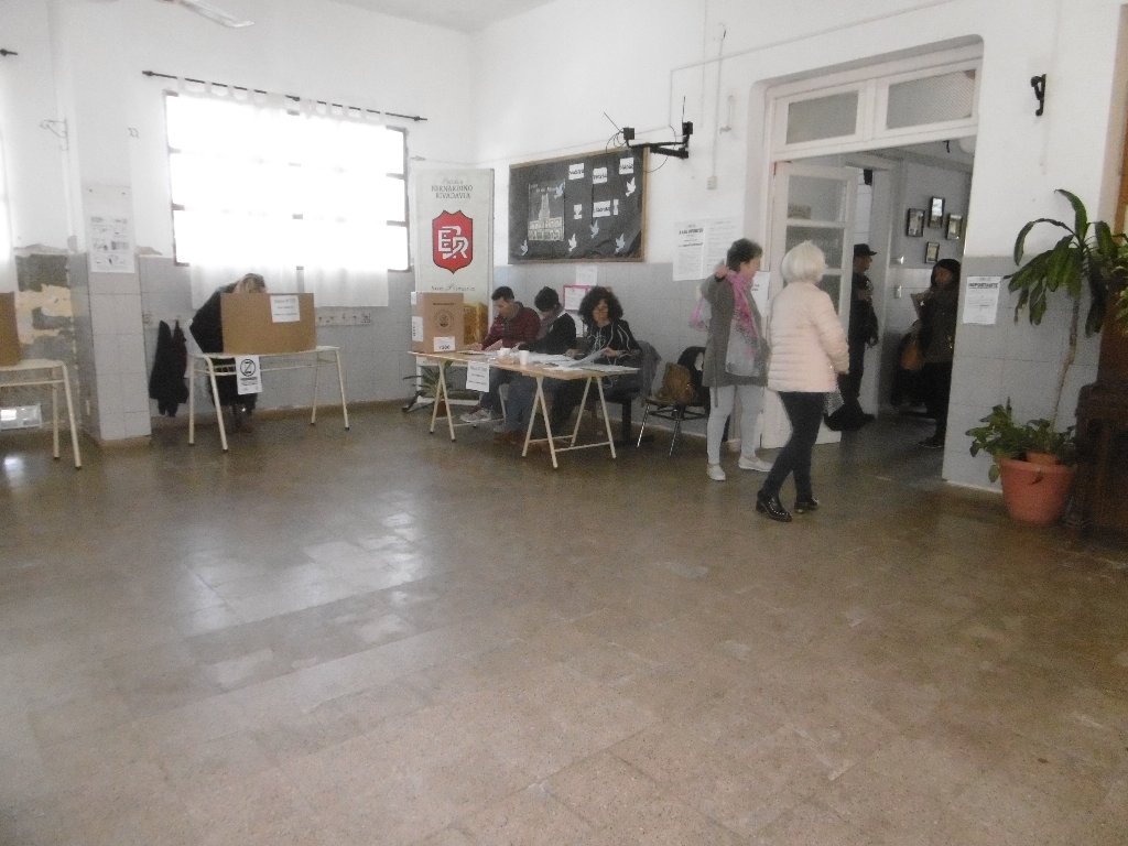 Voto en Las Varillas: total normalidad