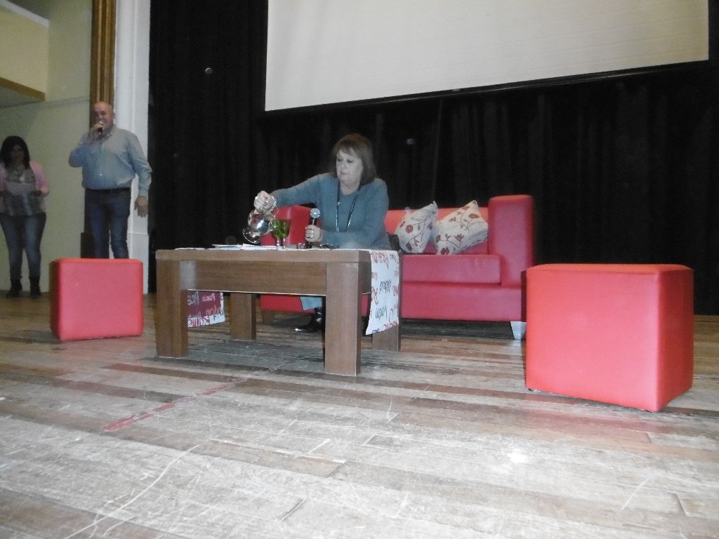 Disertación de Liliana González en Las Varillas