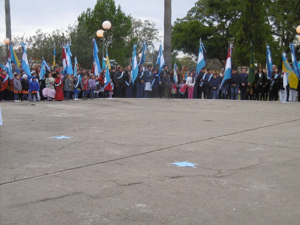 Evocación de la Revolución de Mayo en Las Varillas