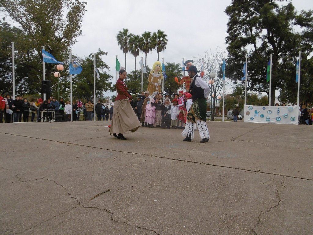Evocación de la Revolución de Mayo en Las Varillas