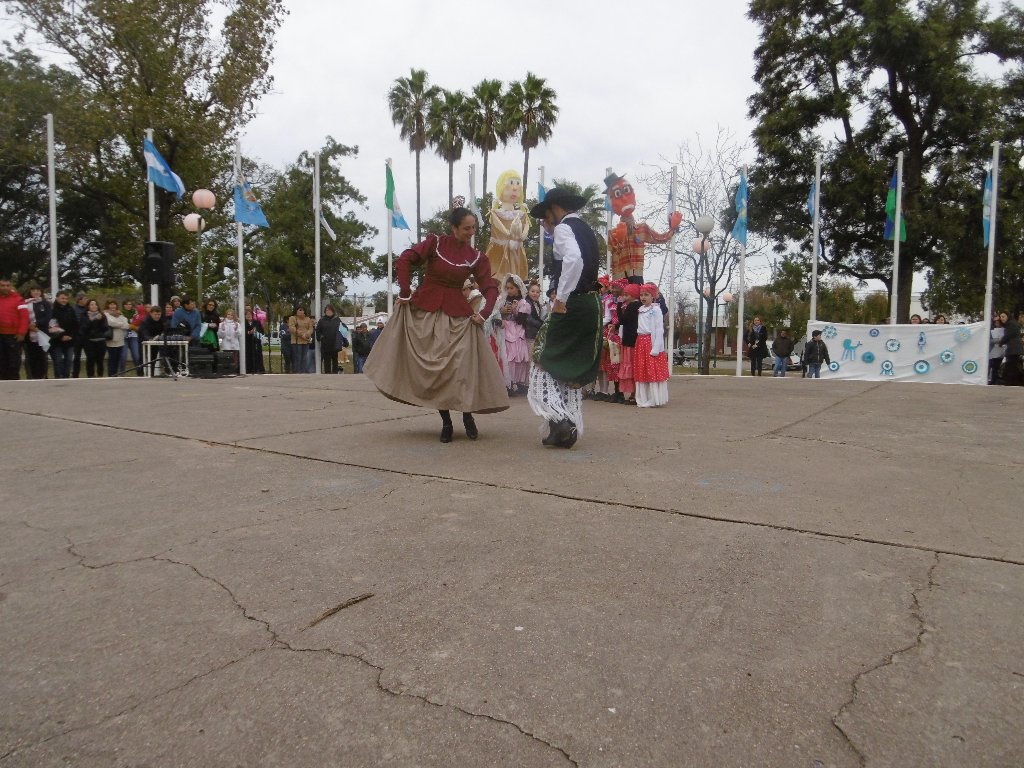 Evocación de la Revolución de Mayo en Las Varillas