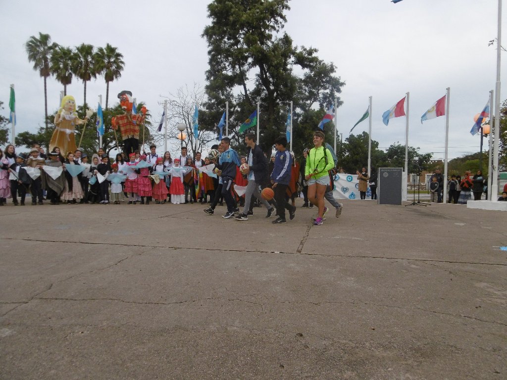 Evocación de la Revolución de Mayo en Las Varillas