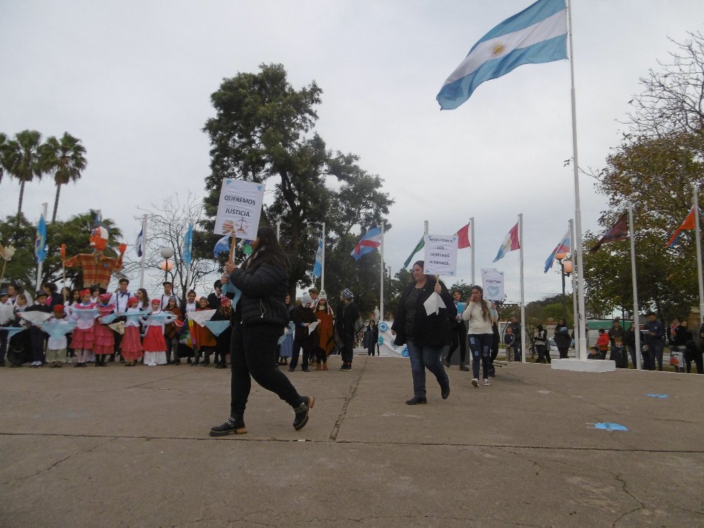 Evocación de la Revolución de Mayo en Las Varillas