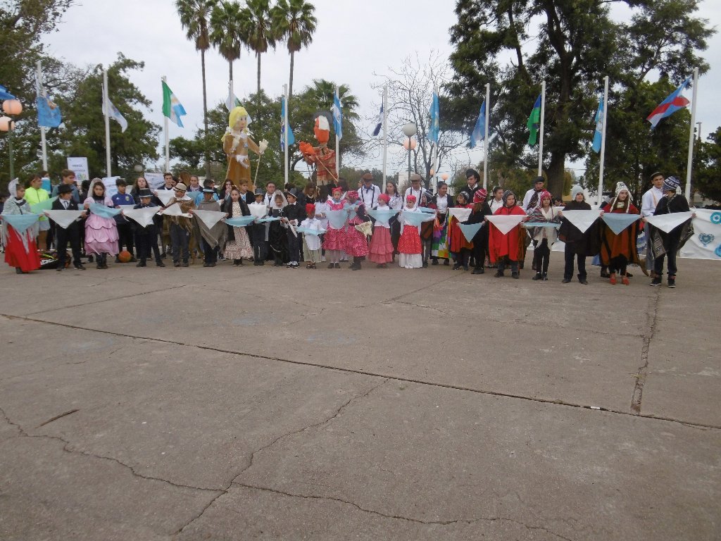 Evocación de la Revolución de Mayo en Las Varillas