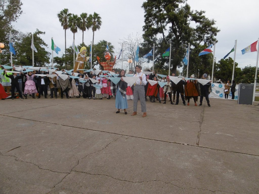 Evocación de la Revolución de Mayo en Las Varillas