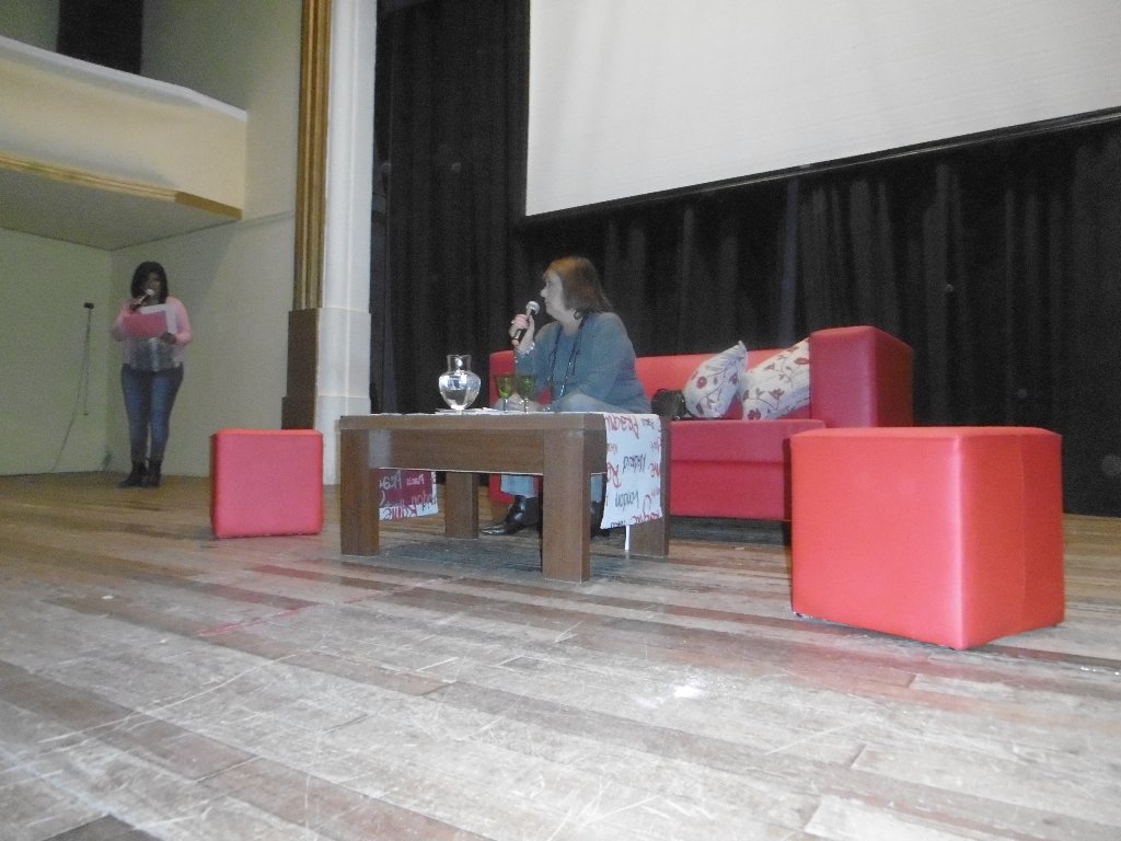 Disertación de Liliana González en Las Varillas