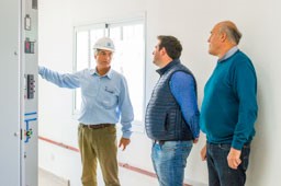 Está pronta a  funcionar de la Estación Transformadora de EPEC en Las Varillas