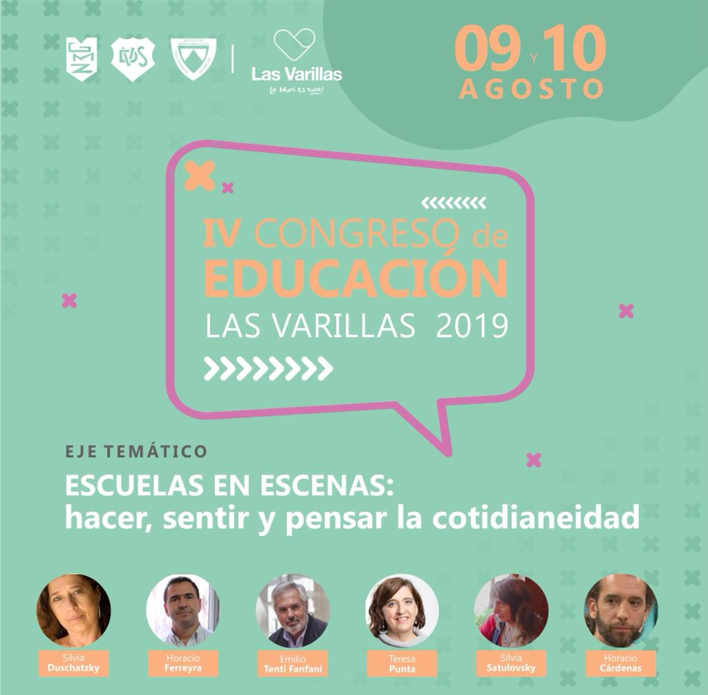 IV  Congreso  de Educación Las Varillas- Inscripciones