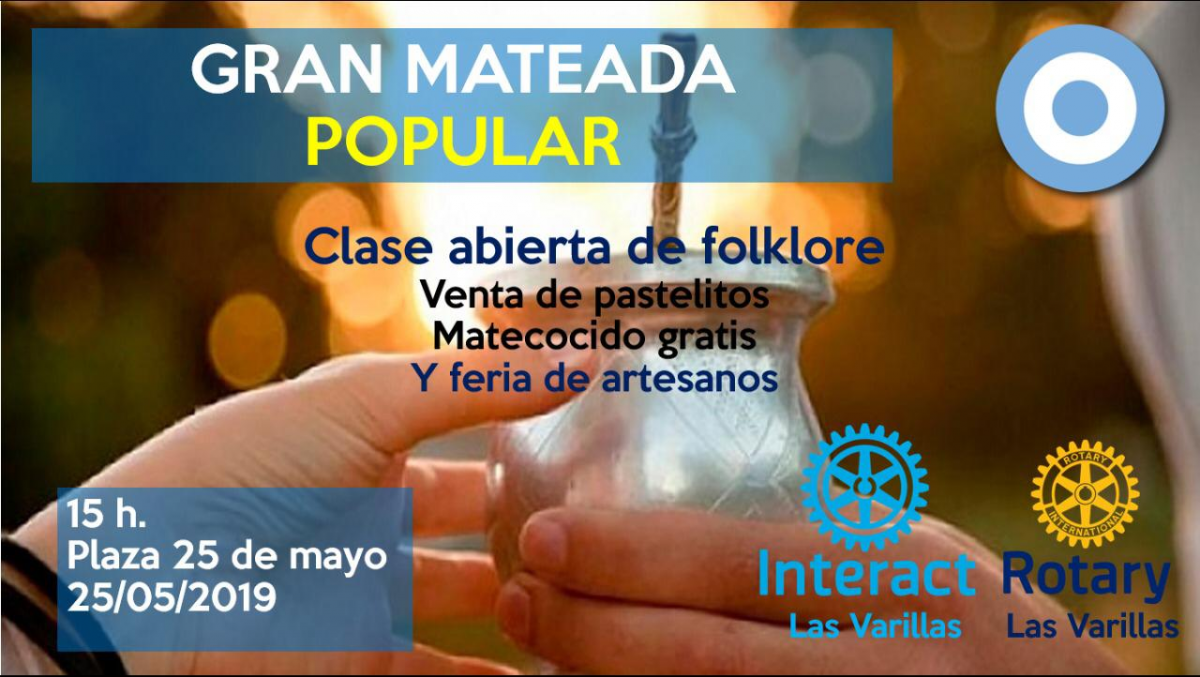 Mateada Popular del Rotary Club