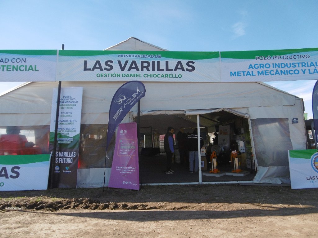 Las Varillas muestra su potencial en Agroactiva